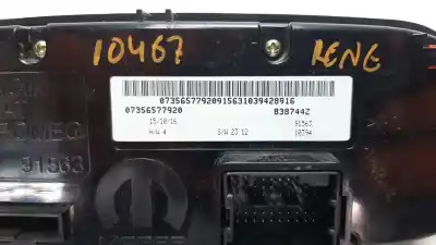 Second-hand car spare part climate control for jeep renegade 1.6 cat 110 cv / 81 kw oem iam references 7356577920  