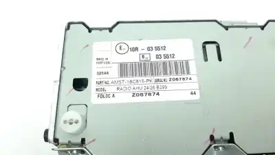 Second-hand car spare part audio system / radio cd for ford fiesta vi (cb1, ccn) 1.5 tdci oem iam references am5t18c815pk  