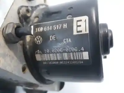 Автозапчастина б/у абс для audi a3 (8p) 1.6 102 cv / 75 kw посилання на oem iam 1k0907379k  