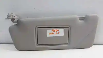 Second-hand car spare part left sunshade for renault clio iv dynamique oem iam references 964012136r