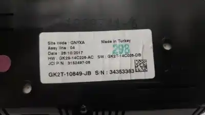 Автозапчастина б/у панель інструментів для ford transit custom kombi 2.0 tdci cat посилання на oem iam gk2t10849jb gk2914c226ac gk2t14c026db