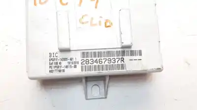 Автозапчастина б/у електронний модуль для renault clio iv (bh_) 1.5 dci 90 посилання на oem iam 283467937r  