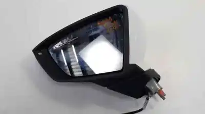 Second-hand car spare part left rearview mirror for seat leon (5f1) reference ecomotive oem iam references 5f1857507m