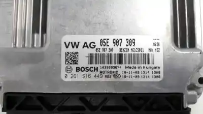 Second-hand car spare part ecu engine control for seat leon (5f1) style oem iam references 05e907309  0261s16449