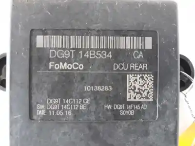 Pezzo di ricambio per auto di seconda mano modulo comfort per ford s-max titanium riferimenti oem iam dg9t14b534ca dg9t14f145ad dg9t14c112be
