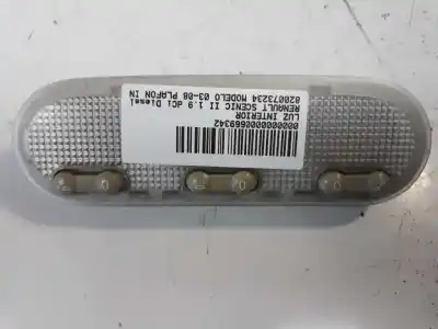 Автозапчасти б/у ВНУТРЕННИЙ СВЕТ за RENAULT SCENIC II  ссылки OEM IAM 820073234  