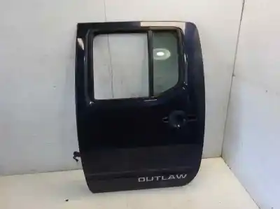 Second-hand car spare part rear left door for nissan navara pick-up (d40m) doble cab se 4x4 oem iam references 82101eb30j