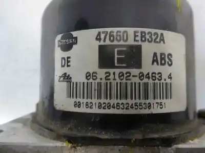 Second-hand car spare part abs for nissan navara pick-up (d40m) doble cab se 4x4 oem iam references 06210903323 47660eb32a 00401196d1