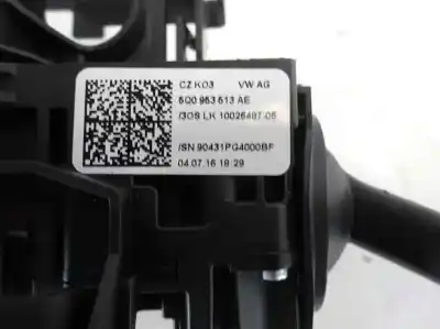 Second-hand car spare part multifunction switch for seat leon (5f1) fr oem iam references 5q0953507gt  5q0953513ae