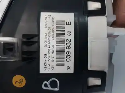 Peça sobressalente para automóvel em segunda mão quadrante por peugeot 208 active referências oem iam 9803993280  98006545