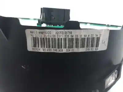 Peça sobressalente para automóvel em segunda mão quadrante por peugeot 1007 dolce referências oem iam 9658241780  a2c53106799