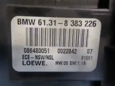Second-hand car spare part headlights switch for bmw serie 3 berlina (e46) 328i oem iam references 61318383226  086480051