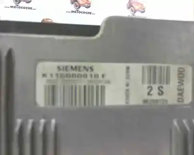 Second-hand car spare part ecu engine control for daewoo matiz 0.8 cat oem iam references 96259124  k115000010f