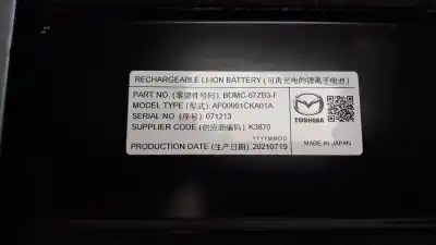 Peça sobressalente para automóvel em segunda mão bateria por mazda 3 sedán (bp) evolution-x referências oem iam bdmc67zb3f  