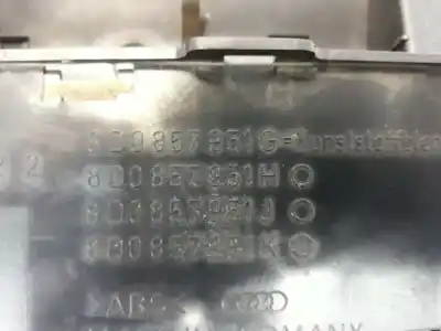 Second-hand car spare part ashtray for audi a4 b5 avant (8d5) 2.5 tdi oem iam references 8d0857951g  