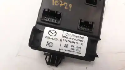 Автозапчастина б/у модуль комфорт для mazda 2 lim. () 1.5 16v cat посилання на oem iam d10a675z0a  