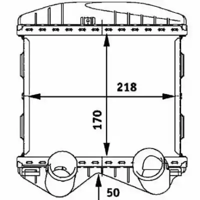 Pezzo di ricambio per auto di seconda mano intercooler per smart coupe passion riferimenti oem iam 0003007v003  30257