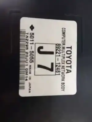 Peça sobressalente para automóvel em segunda mão módulo eletrônico por toyota auris hybrid active referências oem iam 8922112481  