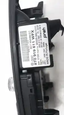 Second-hand car spare part multifunction switch for audi a4 berlina (b8) 2.0 16v tdi oem iam references 8t0919611  