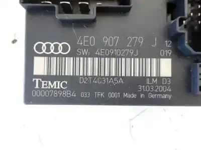 Second-hand car spare part electronic module for audi a8 d3 (4e2, 4e8) 4.0 tdi quattro oem iam references 4e0907279j  