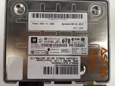 Second-hand car spare part electronic module for opel astra j lim. excellence oem iam references 13353284  