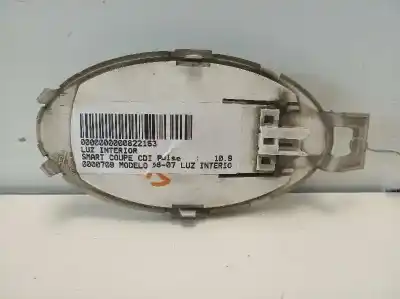 Pezzo di ricambio per auto di seconda mano luce interna per smart coupe cdi riferimenti oem iam 0000709  