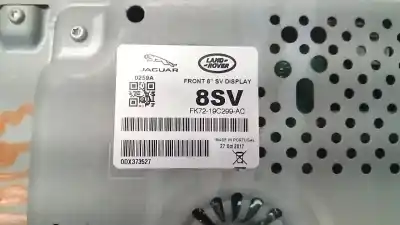 Second-hand car spare part multifunction display for land rover range rover evoque 2.0 td4 oem iam references fk7219c299ac  