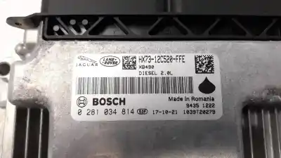 Second-hand car spare part ecu engine control for land rover range rover evoque 2.0 td4 oem iam references hx7312c520ffe  0281034814