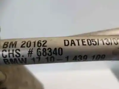 Second-hand car spare part steering oil cooler for bmw x5 (e53) 3.0d oem iam references   