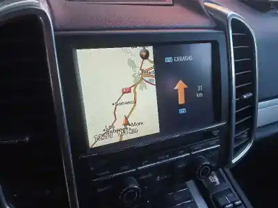 Peça sobressalente para automóvel em segunda mão módulo / sistema de navegação gps por porsche cayenne (typ 92aa) 4.8 v8 cat referências oem iam 7pp035730a  7pp919193af