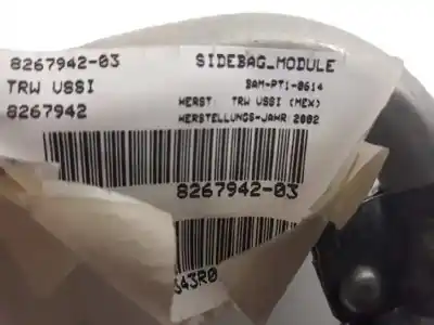 Pezzo di ricambio per auto di seconda mano airbag a tenda posteriore destro per bmw x5 (e53) 3.0d riferimenti oem iam 826794203  