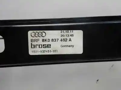 Автозапчастина б/у регулятор переднього правого скла для audi a4 avant (8k5) (2008) básico quattro посилання на oem iam 8k0837462a 111471 106022414