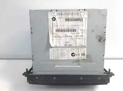 Peça sobressalente para automóvel em segunda mão sistema de áudio / rádio cd por jeep compass limited 4x4 referências oem iam 05064945ac  