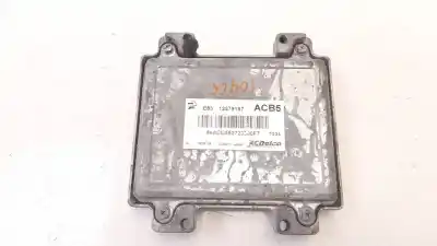 Second-hand car spare part ecu engine control for opel corsa d (s07) 1.4 (l08 l68) oem iam references 12679197  