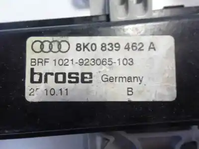 Second-hand car spare part rear right window regulator for audi a4 avant (8k5) (2008) básico quattro oem iam references 8k0839462a  