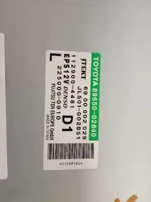 Second-hand car spare part electronic module for toyota auris hybrid active oem iam references 6900002029  