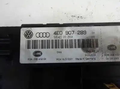 Second-hand car spare part electronic module for audi a8 d3 (4e2, 4e8) 4.0 tdi quattro oem iam references 4e0907289  