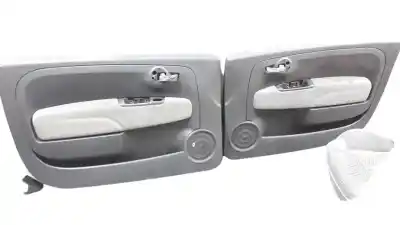 Pièce détachée automobile d'occasion jeu de siège intérieur complet pour fiat nuova 500 (150) 1.2 cat références oem iam 71749258  