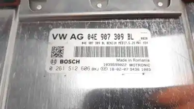 Автозапчастина б/у ебу контролер двигуна для seat leon (5f1) 1.2 tsi посилання на oem iam 04e907309bl  0261s12606