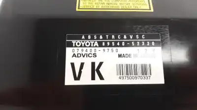 Автозапчастина б/у електронний модуль для lexus is200 (ds2/is2) 2.2 d-4d cat 150 cv / 110 kw посилання на oem iam 8954053330  