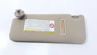 Second-hand car spare part right sunshade for lexus is200 (ds2/is2) 2.2 d-4d cat 150 cv / 110 kw oem iam references 7431053180a0  