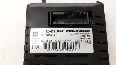 Second-hand car spare part multifunction display for opel antara 2.2 cdti cat (a 22 dm / lnq) oem iam references 95905400  