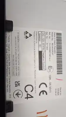 Second-hand car spare part gps navigation system for toyota corolla (e21) sedan 1.8 16v hybrid oem iam references 8614002c41  