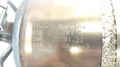 Gebrauchtes Autoersatzteil partikelfilter zum volkswagen t-roc 1.5 16v tsi act oem-iam-referenzen 05e131723e  