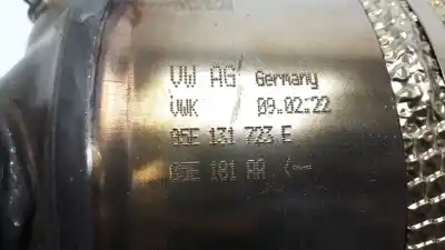 Gebrauchtes Autoersatzteil partikelfilter zum volkswagen t-roc 1.5 16v tsi act oem-iam-referenzen 05e131723e  