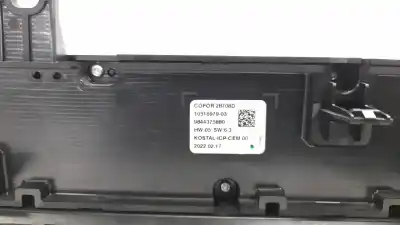 Peça sobressalente para automóvel em segunda mão comando de sofagem (chauffage / ar condicionado) por citroen c4 lim. 1.2 12v e-thp referências oem iam 9844375880  