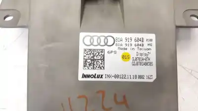 Автозапчасти б/у gps-навигационная система за audi q2 (gab, gag) 1.0 tfsi ссылки oem iam 81a919604b  