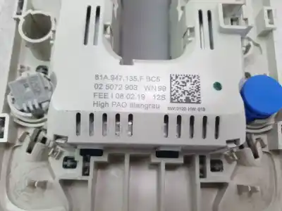 Автозапчасти б/у внутренний свет за audi q2 (gab, gag) 1.0 tfsi ссылки oem iam 81a947135f  