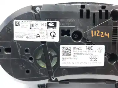 Автозапчасти б/у приборная доска за audi q2 (gab, gag) 1.0 tfsi ссылки oem iam 81a920740e  81a920740e