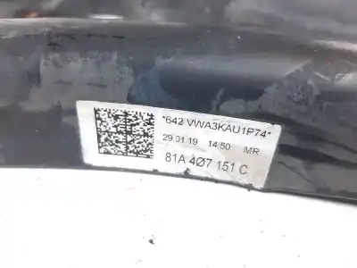 Автозапчастина б/у передній лівий нижний рычаг підвіски для audi q2 (gab, gag) 1.0 tfsi посилання на oem iam 81a407151c  81a407151c
